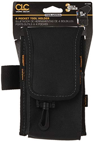 CLC Custom Leathercraft 1104 Construction Multi-Purpose Poly Tool Holder, Cell Phone Holder