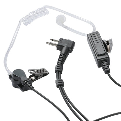 Motorola CP200 CP200D Earpiece, Two Way Radio Headset Walkie (Motorola 2 Pin)